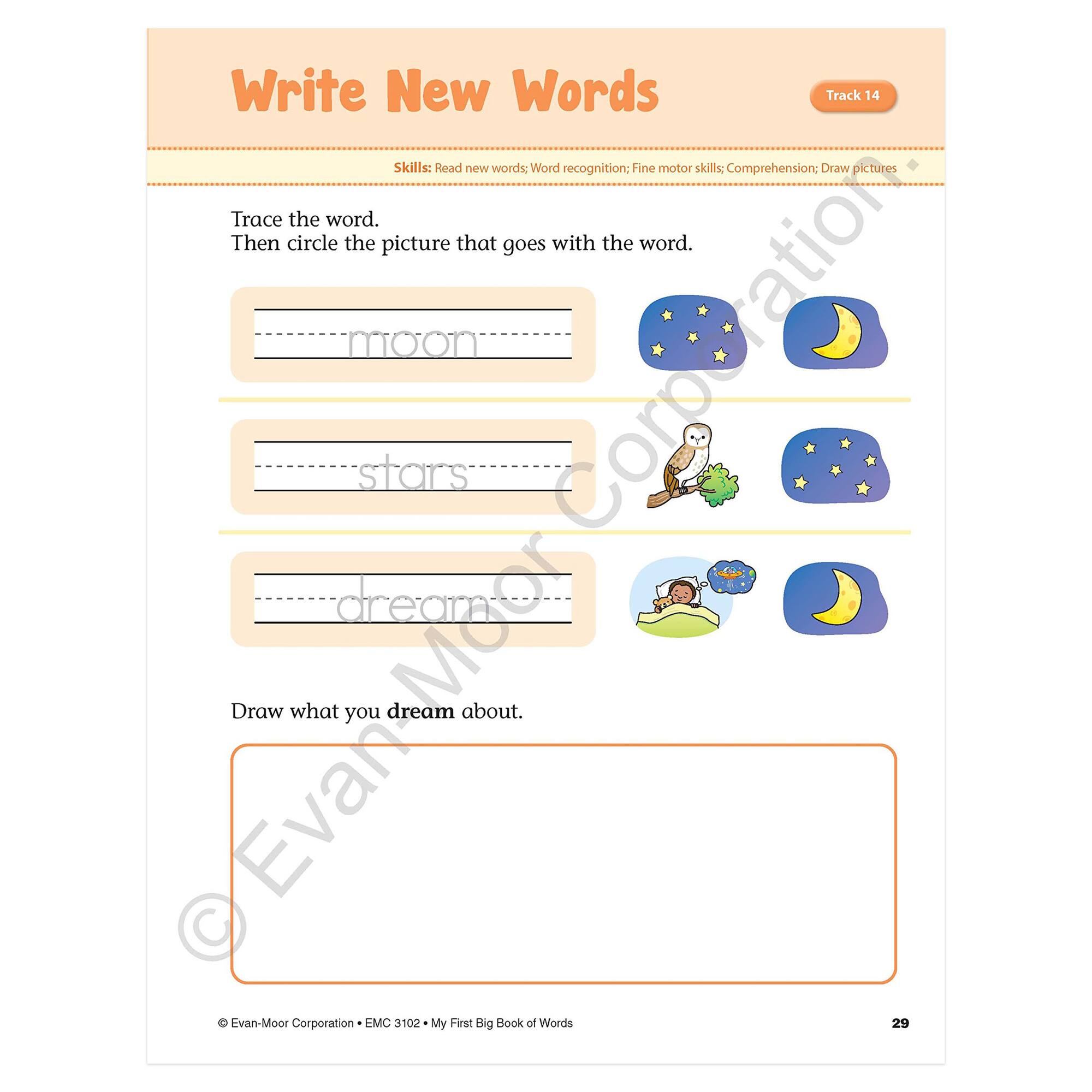 Evan-Moor® Kindergarten Early Learning Spelling Bundle